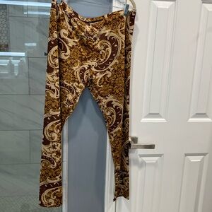 Multi print leggings XL